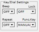 Key/Dial Setting Image